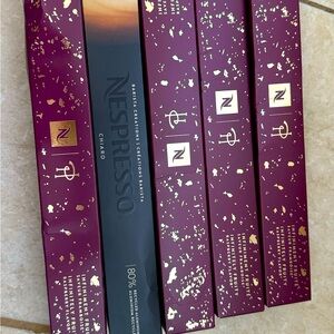 Nespresso 5 sleeves barista Infinitely Fruity and Chiaro